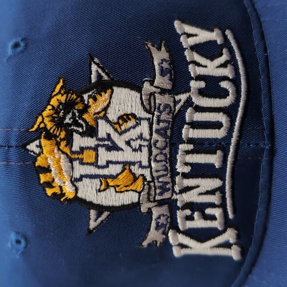 Starter| NWT Vintage University of Kentucky Wildcats Sports Cap Green Brim - Picture 3 of 16